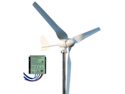 Generador de turbina eólica, solución de energía fuera de la red, construcción duradera, sin controlador MPPT, 4000 W, 12 V