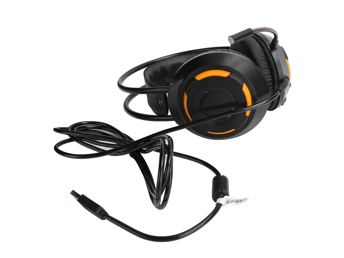 Fones De Ouvido Over-ear Com Cancelamento De Ruído Headset Gamer Com Som Surround 7.1 Usb