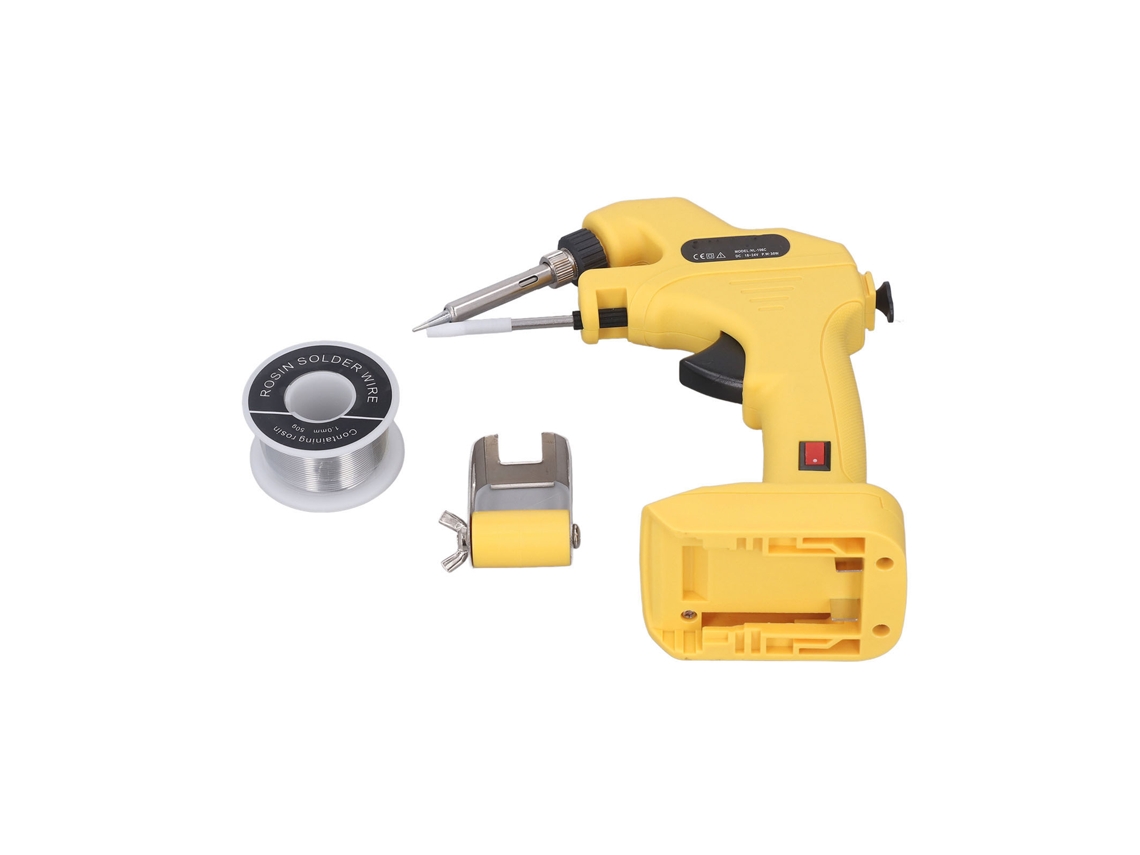 Kit De Soldador Inalámbrico De 30 W Con Precalentamiento Rápido De 30 S Para Baterías De Iones De Litio De 18-20 V.