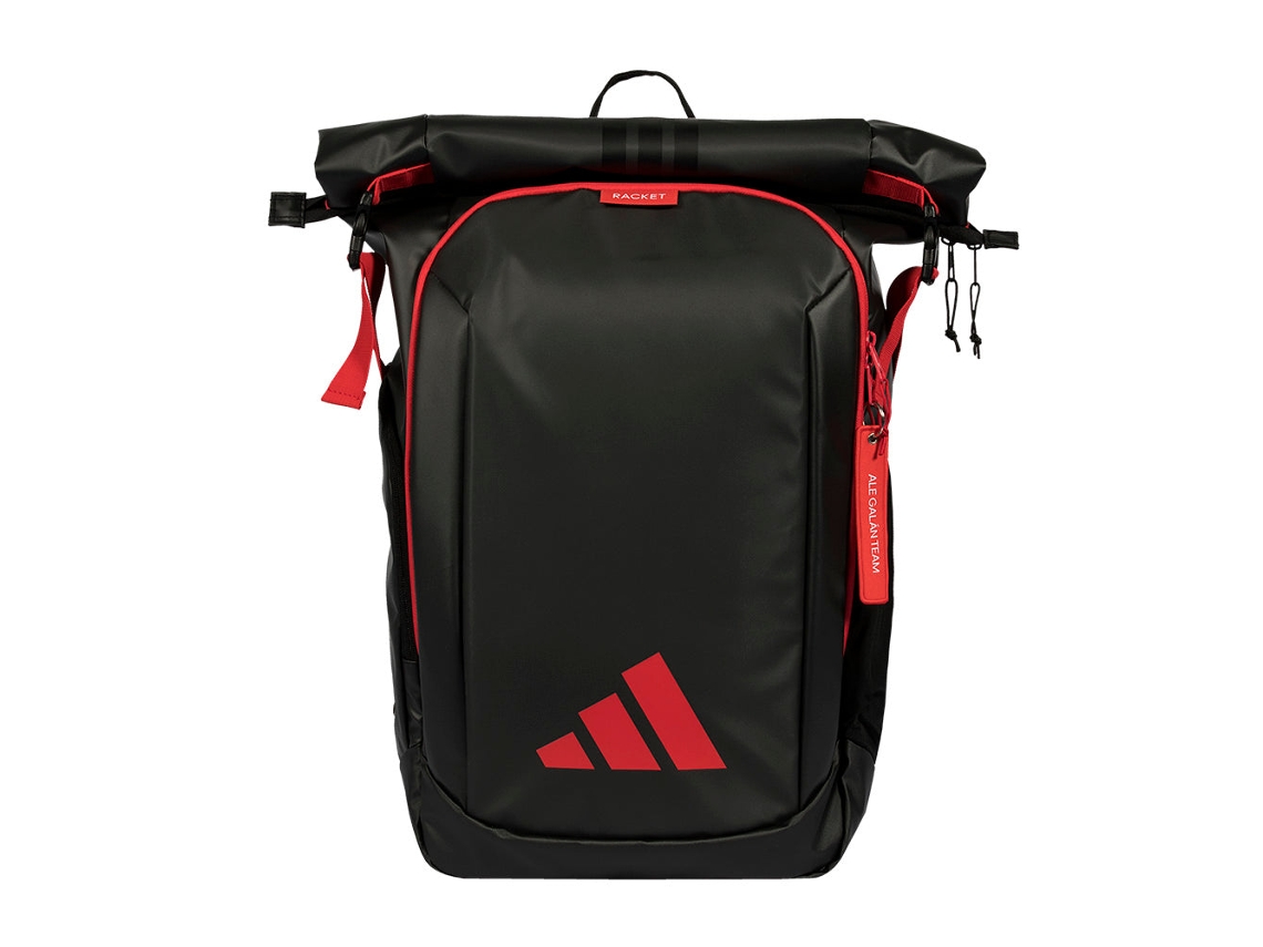 Mochila Adidas Multigame, negro/rojo, 2026 Ale Galan