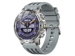 Reloj Inteligente Ak92 Para Hombre, Batería De 800 Mah, Pantalla De 1,53 Pulgadas, Brújula, Ip68 (gris)