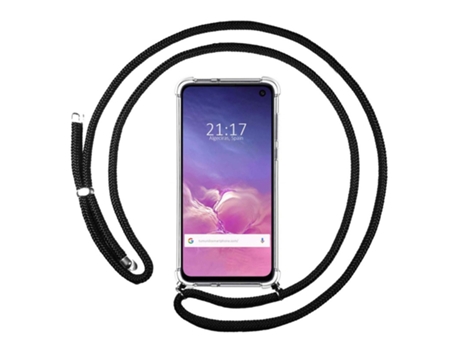 Carcasa Samsung Galaxy S10e TUMUNDOSMARTPHONE Colgante Negro