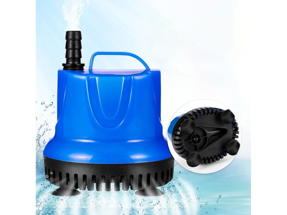 Bomba De Agua Sumergible Silenciosa Y Ajustable (800 L/h, 7 W) Con Elevación De 1,2 M, Chrui