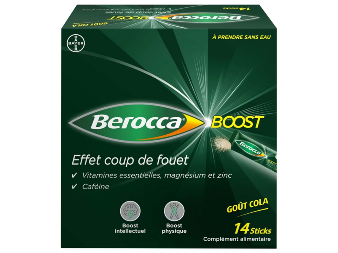 Boost 14 Sticks Sabor: Cola BEROCCA