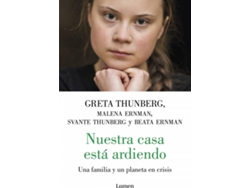 Libro Nuestra Casa Está Ardiendo de Greta Ernman Thunberg (Español)