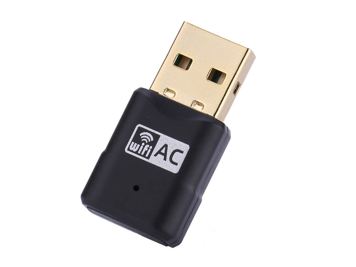 Adaptador Wifi Usb Mini De 600m De Doble Banda 2.4g/5.8g 802.11ac/b/g/n