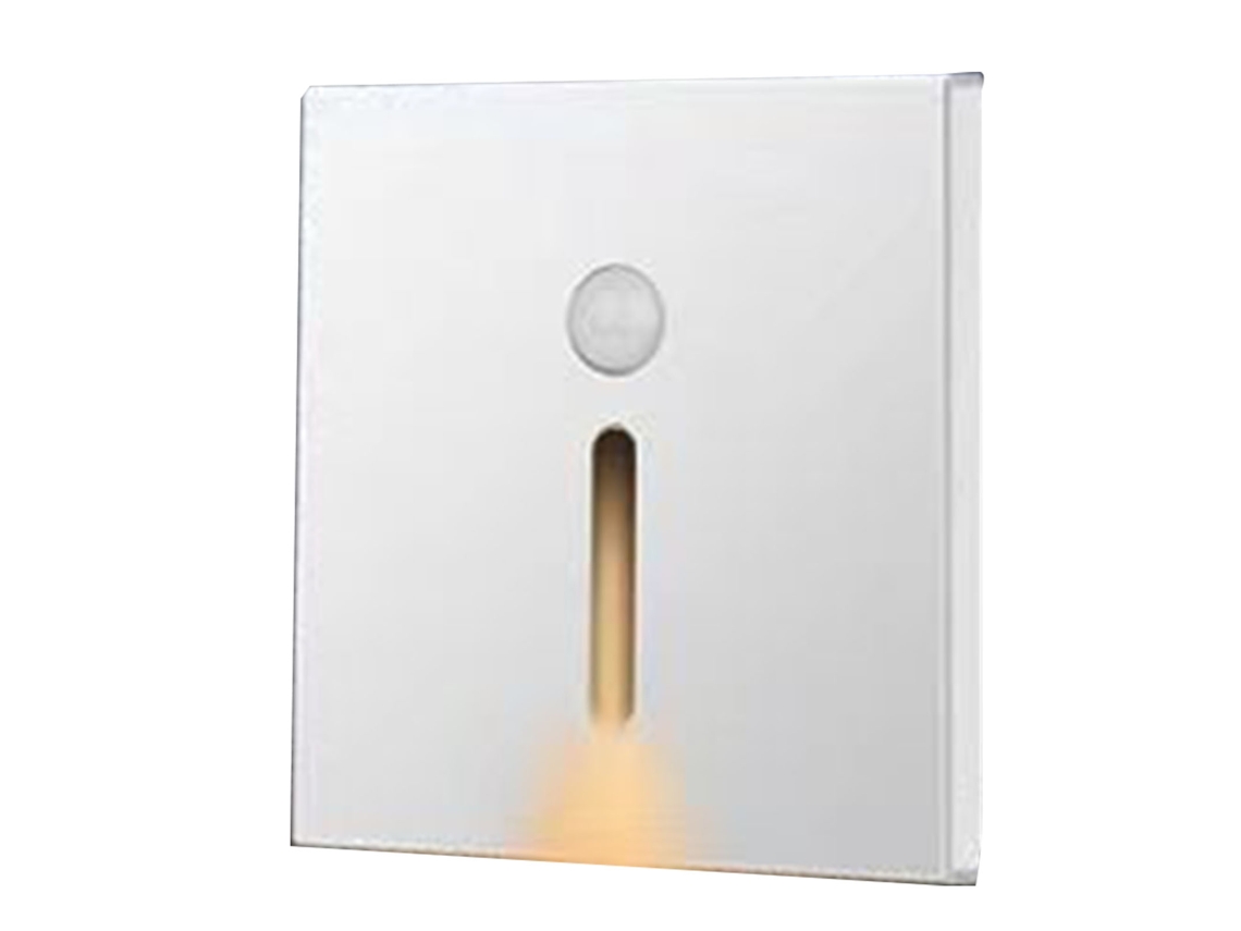 Pequeña Luz Nocturna Led Con Sensor De Movimiento, Abs, Para Pasillo, Dormitorio, Blanca.