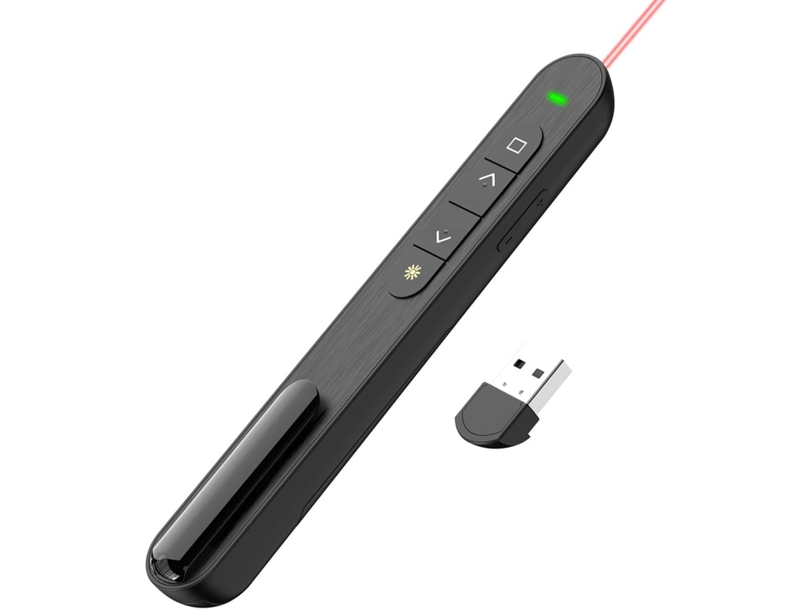 Puntero Inalámbrico Para Presentaciones, Compatible Con Lápices Ópticos De Powerpoint Para Desplazarse Por Las Diapositivas, Multifuncional.