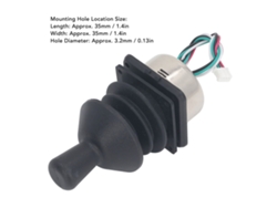 2026dz-palanca De Control Giratoria 360 Grados Para Silla De Ruedas Eléctrica Motor Dc5v Reemplazo