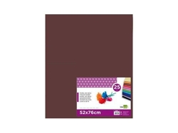 Liderpapel Papel Seda 52 X 76 Cm 18 Grs Marron Pk. 25 páginas