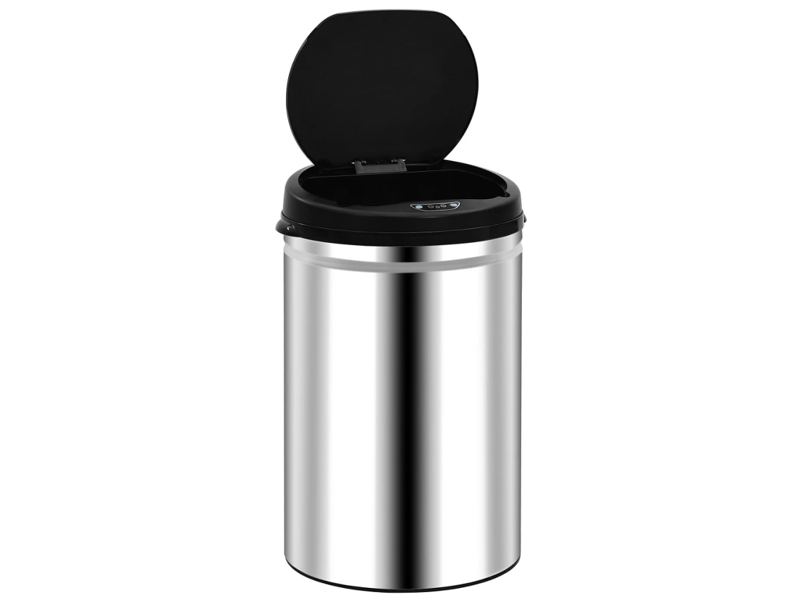 Vidaxl Coș De Gunoi Automat Cu Sensor, 30 L, Oțel Inoxidabil