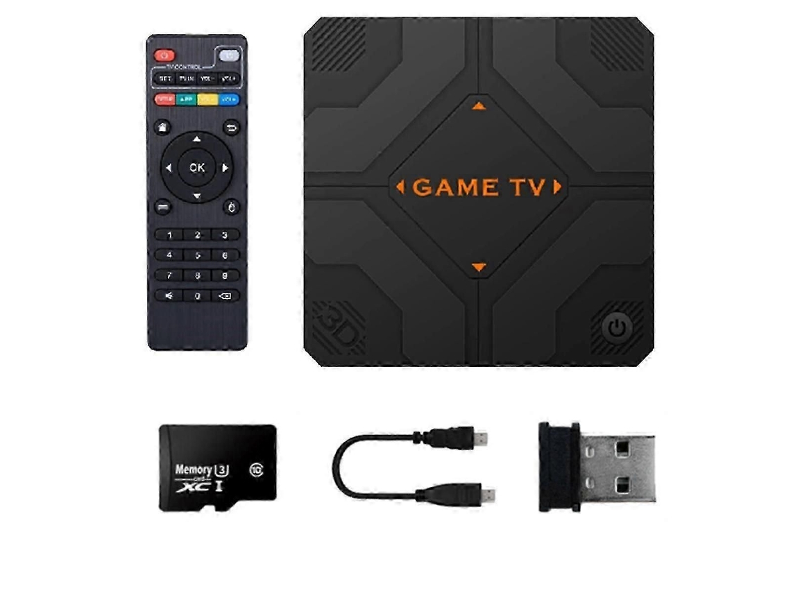 Más de 40.000 juegos retro en 4K con HDMI y 2 mandos GOKOCO.