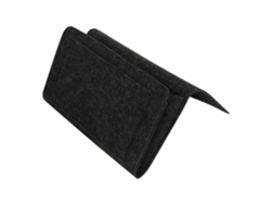 Almacenamiento de cama inteligente - textil - gris