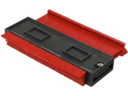 Regla para el Contorno GOEIK (12cm - Rojo)