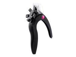Tijeras Profesionales Ajustables De Acero Inoxidable Para Uñas Acrílicas Con Cubierta Protectora Negra.