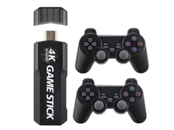 Gd10 Videojuegos Controlador Inalámbrico Doble Game Stick 4k Consola De Videojuegos Retro 64g Mini Control