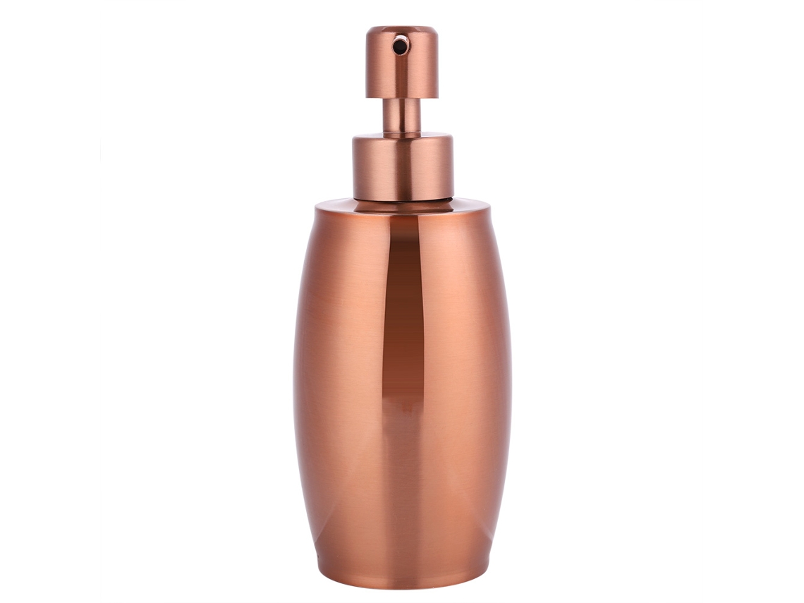Dispensador De Jabón Líquido/loción Con Bomba Manual, Acero Inoxidable 304, 350 Ml, Para Baño, Hotel Y Hogar.