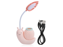 Lámpara de mesa LED 3 en 1 con cargador inalámbrico y reloj KOFIHETY