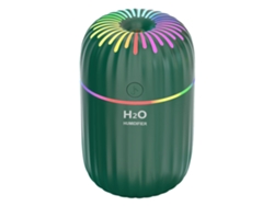 Humidificador para mascotas de 300 ml, 2 modos de nebulización, 10 h de autonomía, luz LED de 7 colores (automático)