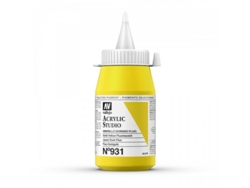 Pintura Acrilica Vallejo Studio 500 Ml (931 Fluor Amarillo Dorado)