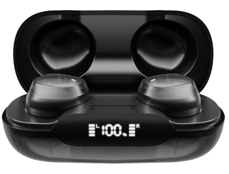Auriculares inalámbricos, auriculares Bluetooth 5.3 IPX5 impermeables, auriculares con estuche de carga inalámbrica, auriculares livianos Micrófono...