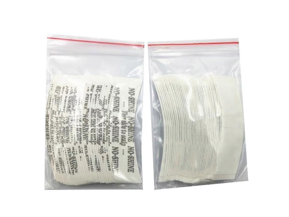 2026-72 Piezas Cinta Doble Adhesiva Para Pelucas Invisible Impermeable Anti-alergica Resistente 7.6x2.2cm