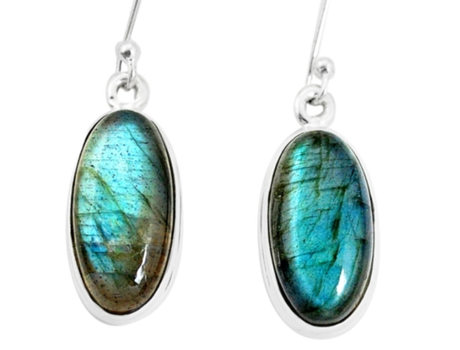 Pendientes Protección Mágica en Labradorita y Plata 925 KARMA YOGA SHOP