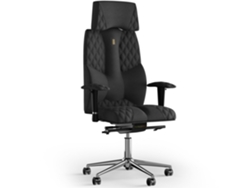 Silla de Oficina KULIK Tejido para Costura de Negócios (Azur - Preto -130x50x50cm)