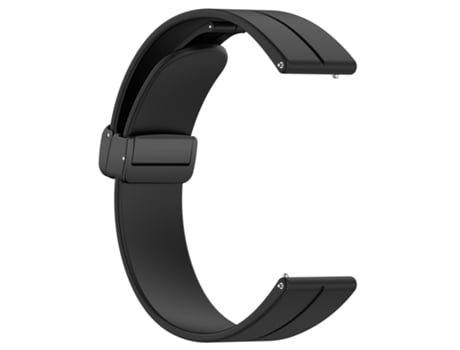 Reloj Samsung Galaxy 20 mm Silicona Negra con Hebilla Magnética