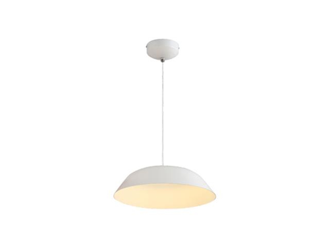 Suspensión LED White Bowl 6W (Ec. 48w) Diam. 350 mm