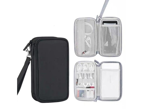 Estuche de Almacenaje SLOWMOOSE para Disco Duro Camada Doble Negro