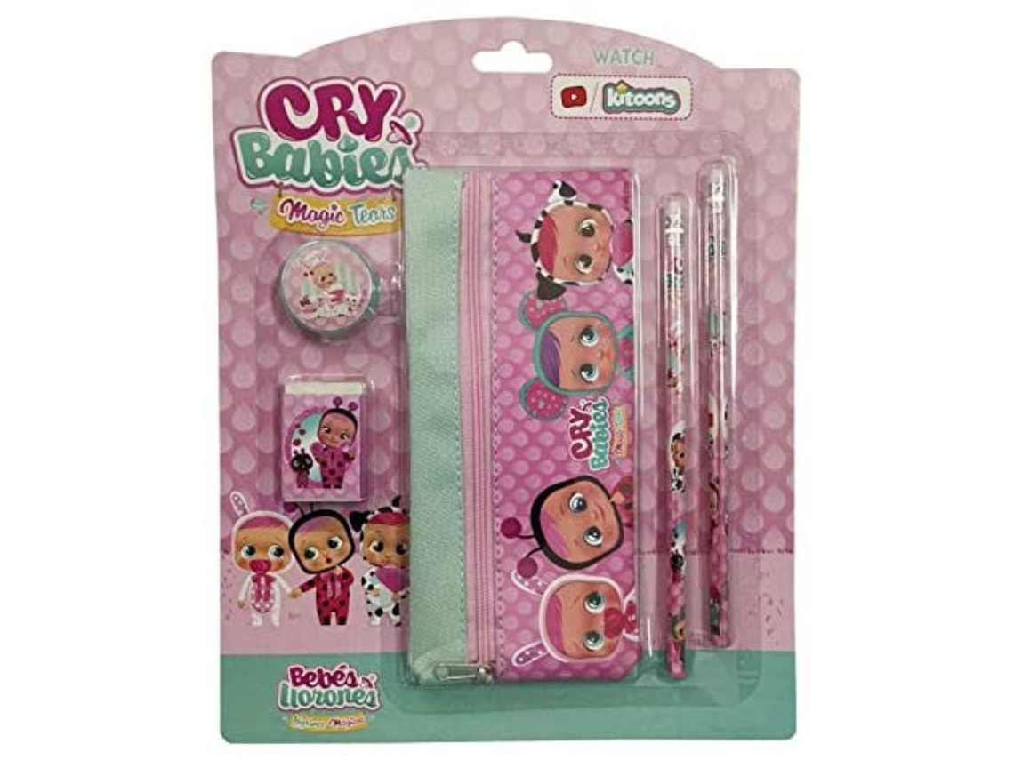 Conjunto Ecolar BEBES LLORONES 61998 (Rosa)