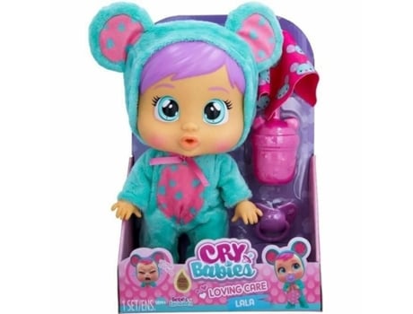Muñeca bebé IMC TOYS Cry Babies Loving Care - Lala