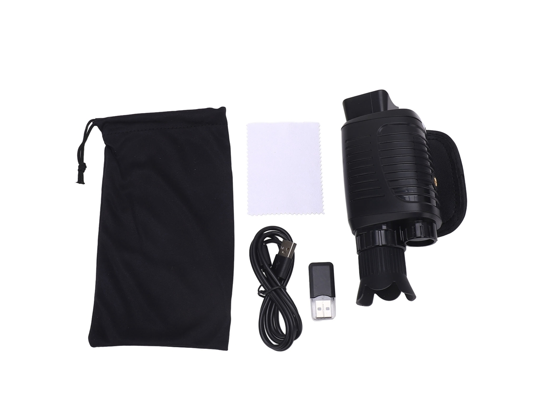 Monocular Digital De Visión Nocturna Hd 10x, Resistente Al Agua Con Certificación Ip54, Con Pantalla Lcd Tft De 1,54 Pulgadas Para Caza Y Turismo.