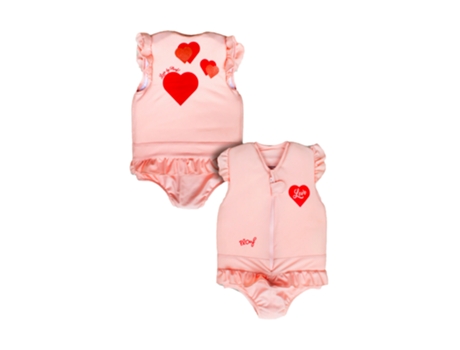 Bañador infantil PLOUF Valentine con flotadores y dispositivo antiahogamiento 3 años - 15 kilos