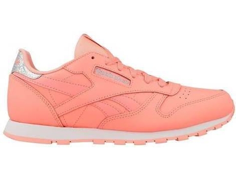 Zapatillas REEBOK Classic Leather Niños (36.5 - Rosa)