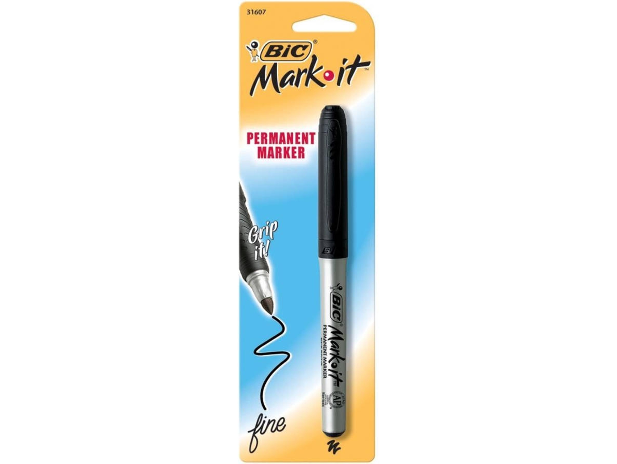 Marcador BIC Mark It Fine Negro