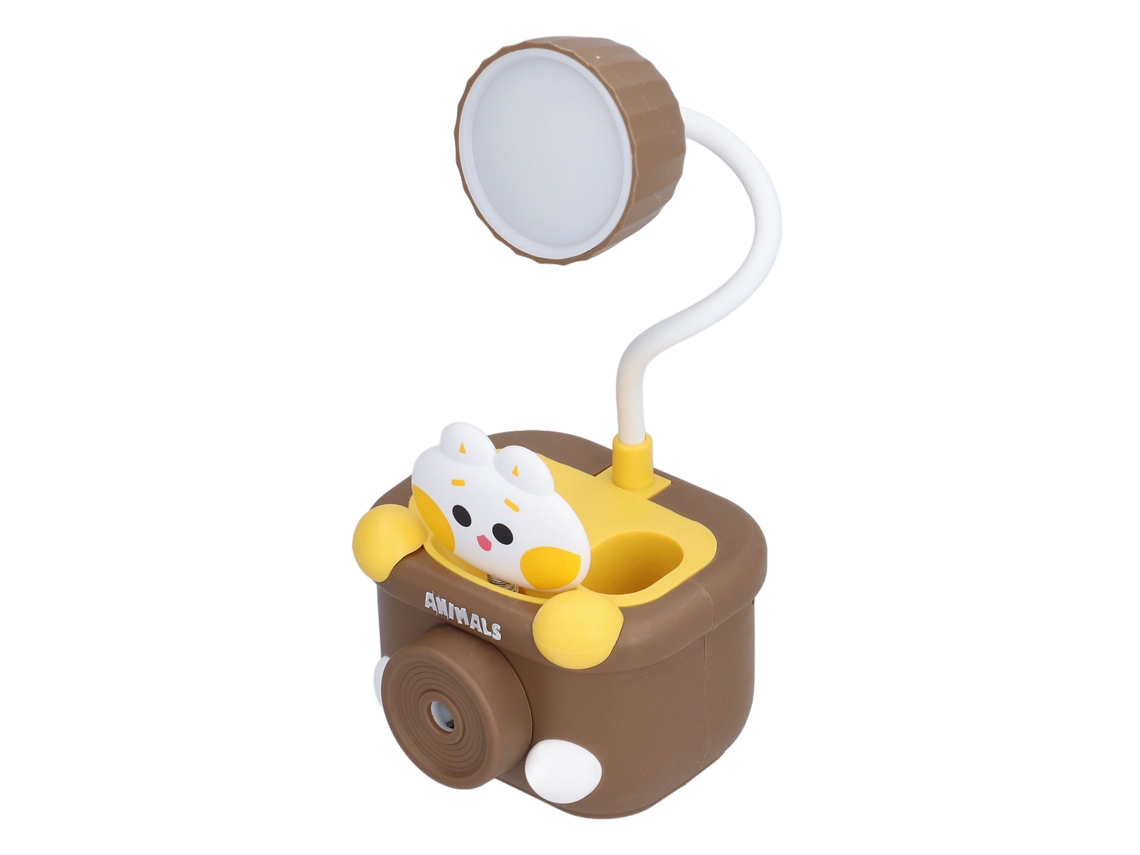 Lámpara De Mesa Led Con Múltiples Funciones, Protección Ocular Y Soporte Para Teléfono Móvil.