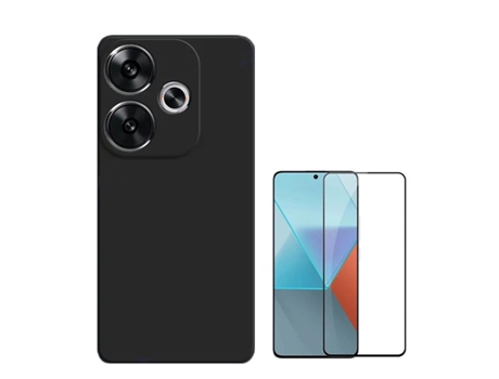 Protector de Pantalla Full Cover Compativel para Xiaomi Xiaomi Poco F6 PHONECARE Negro