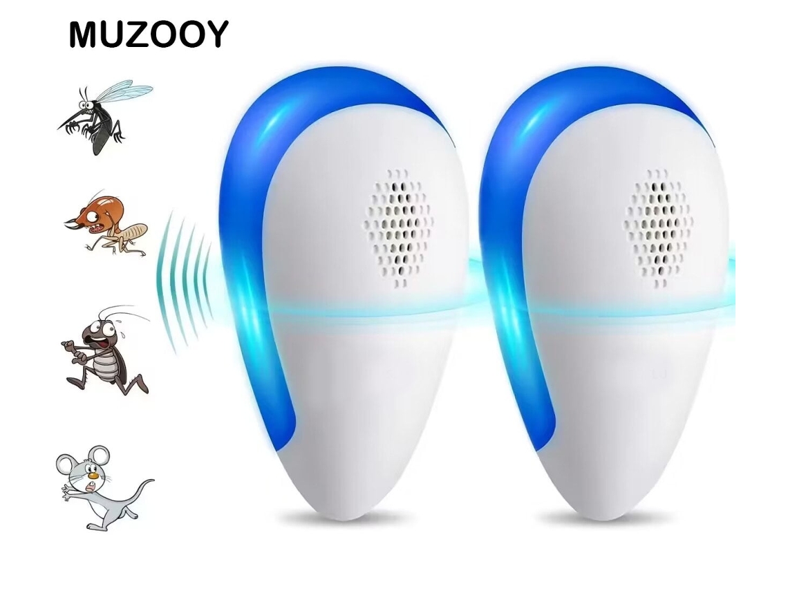 Repelente Ultrasónico De Insectos 2 Pack SIURN