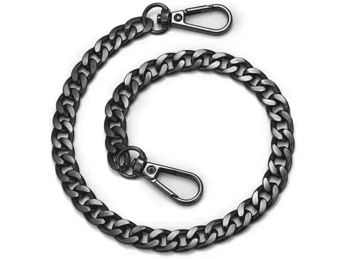 Bolsa De Cadena Accesorio De Cadena De 9,5 Mm, 40 Cm (negro) Chrui