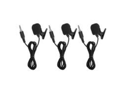 Unidades De Mini Micrófonos De Solapa Con Conector De Cable De 3,5 Mm, Clip Para Cuello, Amplificador Profesional Compacto 04a