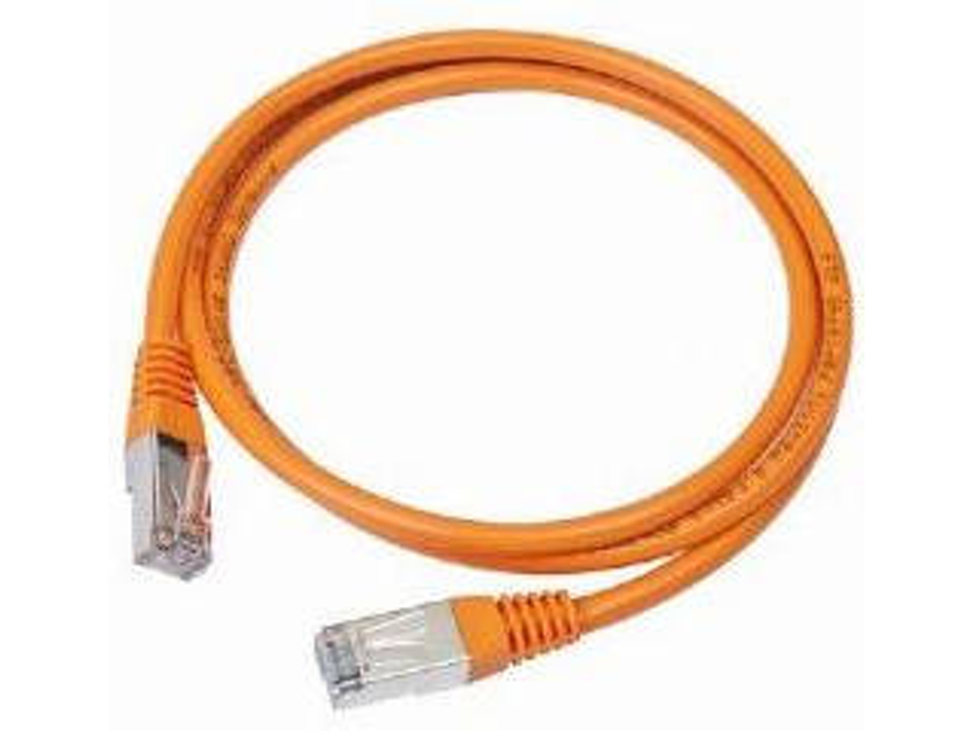 Cable de Red GEMBIRD (RJ45 - 25 cm - Naranja)