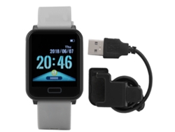 Reloj Inteligente (monitoreo De Frecuencia Cardíaca, Monitoreo De Presión Arterial) Pulsera Inteligente Deportiva E33 Reloj Inteligente Frecuencia Cardíaca Presión Arterial (plata)