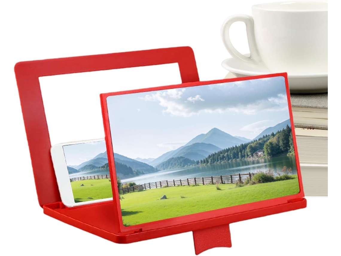 Lupa De Pantalla Para Smartphone De 30,5 Cm, Proyector Hd 3d Con Ángulo Ajustable.