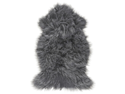 Alfombra de pelo largo BELIANI Mungo de Acrílico Gris 53x88