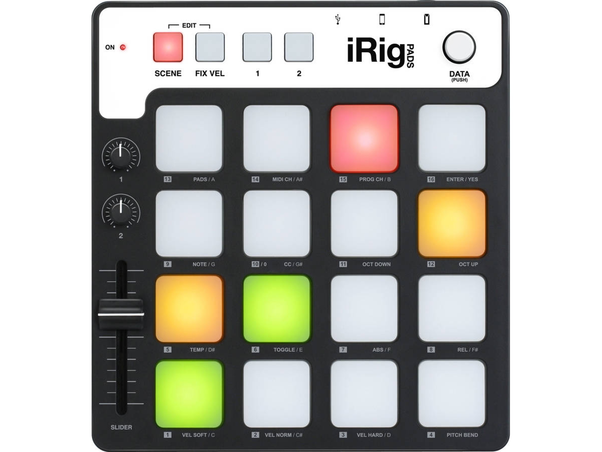 Controlador IK MULTIMEDIA iRig Pads (1 Entrada - 1 Salida)