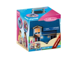 PLAYMOBIL PLAYMOBIL City Life: Casa de Muñecas Maletín (Edad Mínima: 4)