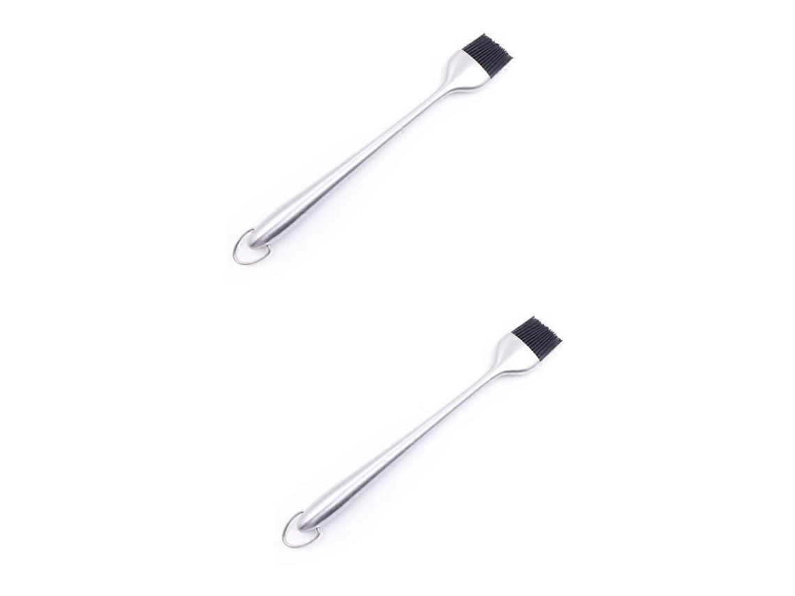 Juego de cepillos para parrilla, limpiador de parrilla, cepillo para barbacoa, Rosewell Silver