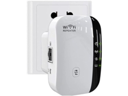 Extensor de Wifi Repetidor de Wifi con puerto Ethernet Punto de acceso de configuración de un toque Cubre hasta 2640 pies cuadrados Amplificador D USHION